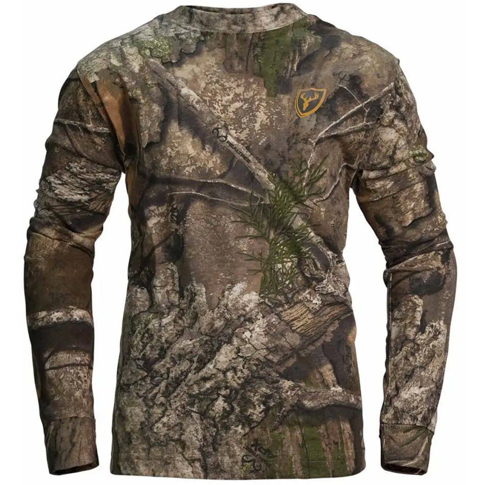 Blocker Youth Cotton Blend Long Sleeve Field Shirt RT APX Youth Small