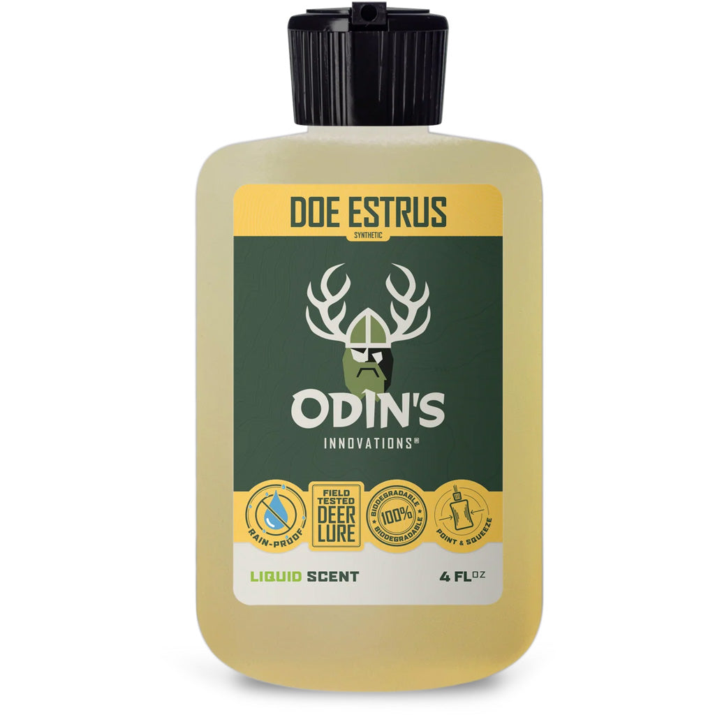 Odin's Innovations Synthetic Doe In Estrus Scent Liquid 4oz Bottle