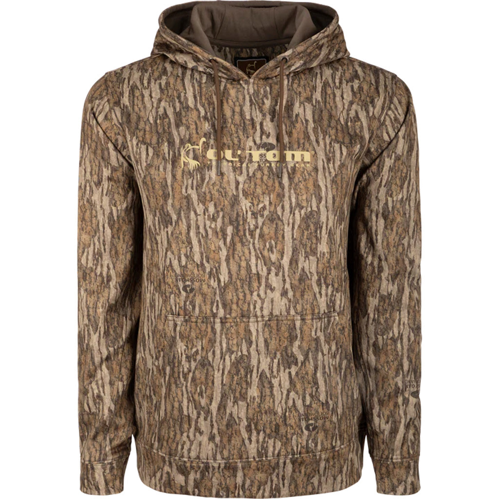 Drake Ol' Tom Performance Stretch Camo Hoodie MO Bottomland XLarge