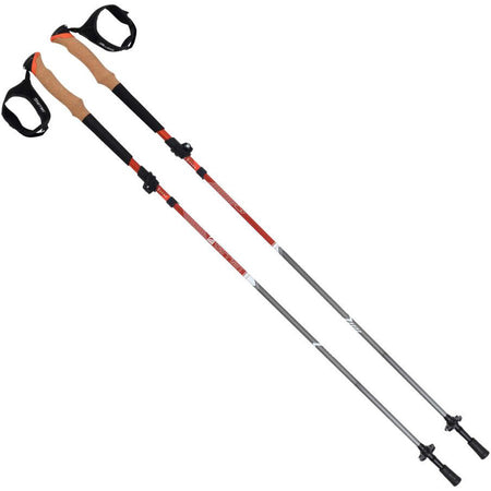 Terrain Alpha Z-Fold Aluminum Trekking Pole Pair Canyon Sunset