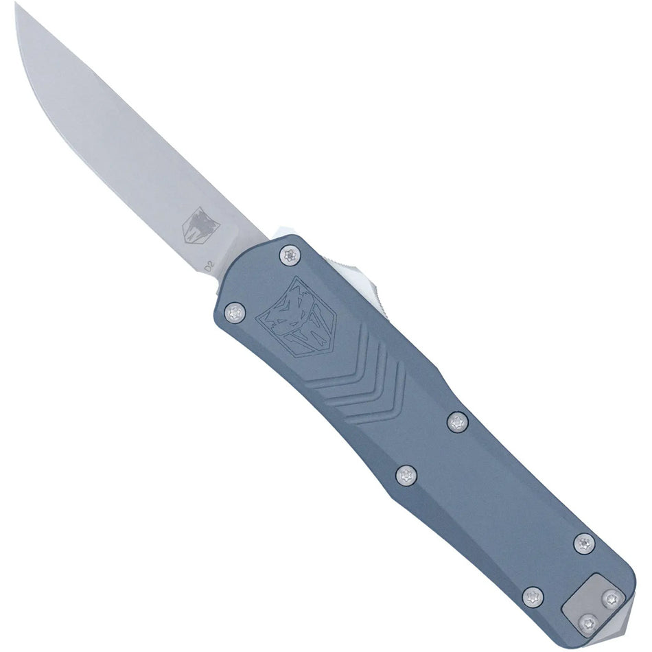 CobraTec Small FS-X 3rd Gen Dual Action OTF Blade Grey
