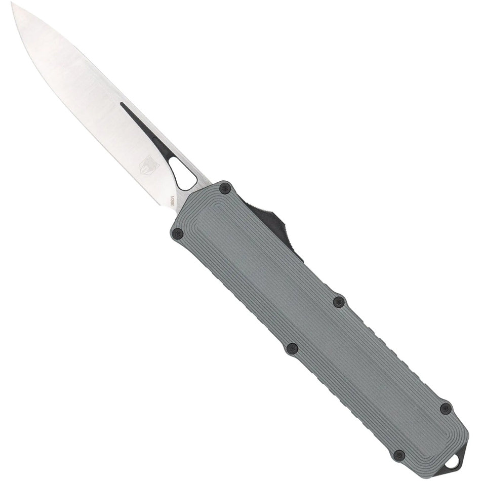 CobraTec Chameleon M390 Blade OTF Knife in Grey