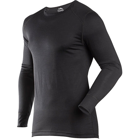 ColdPruf Classic Merino Crew Baselayer Black Large