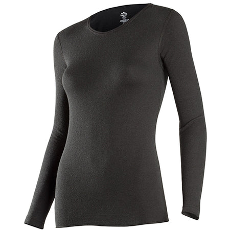 ColdPruf Women's Basic Crew Baselayer Black Small