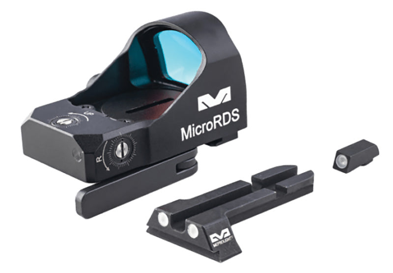 Mepro 88070510 MicroRDS Kit Red Dot Sight QD Adapter Backup Sights XD