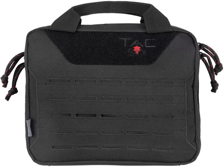 Tac Six 10814 Black 600D Polyester Crew Tactical Case for 2 Handguns