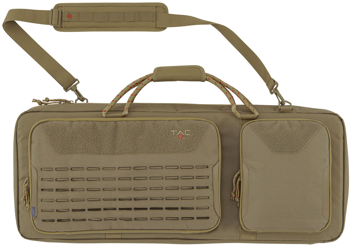 Tac Six 10830 Coyote 600D Polyester 32-Inch Squad Tactical Rifle Case