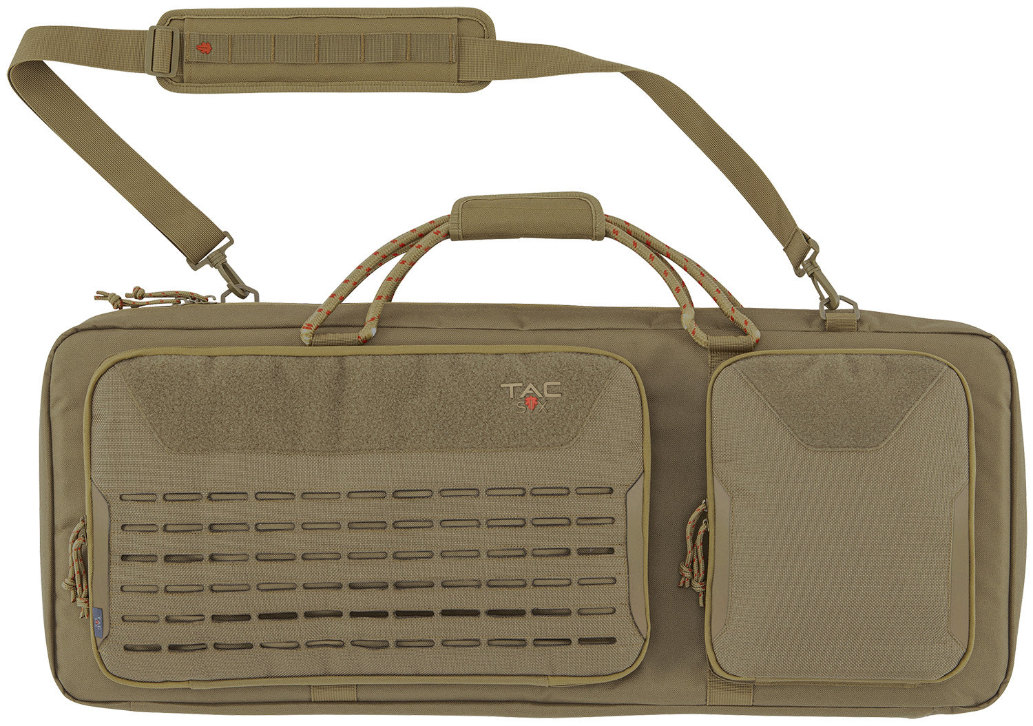 Tac Six 10830 Coyote 600D Polyester 32-Inch Squad Tactical Rifle Case