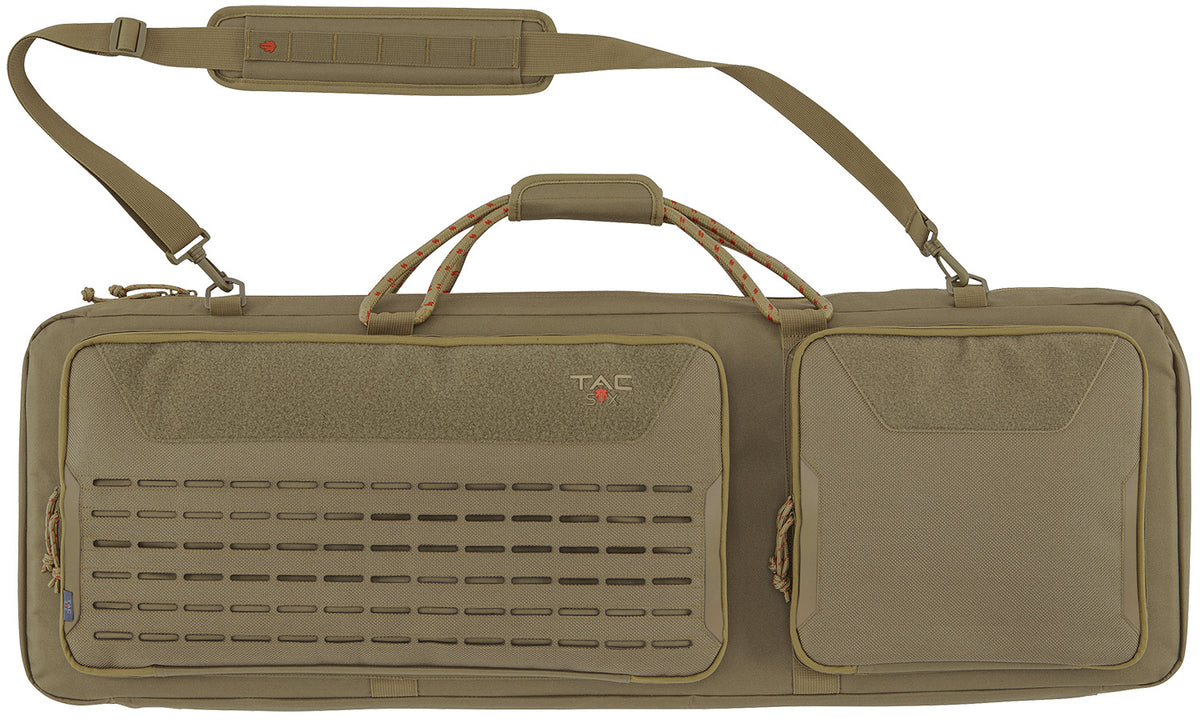 Tac Six 10828 Coyote 600D Polyester 38-Inch Squad Tactical Rifle Case