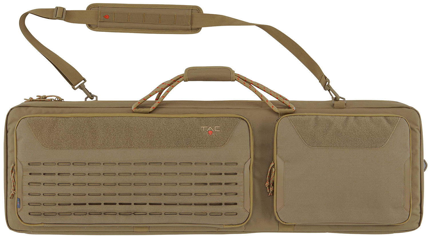 Tac Six 10837 Coyote 600D Polyester 42-Inch Squad Tactical Rifle Case