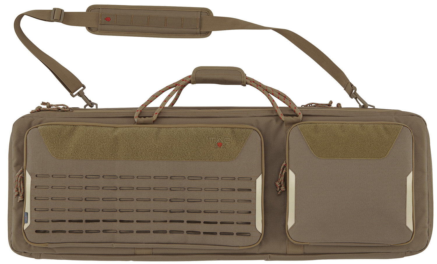 Tac Six 10839 Coyote Polyester 38-Inch Unit Tactical Case for 2 Rifles