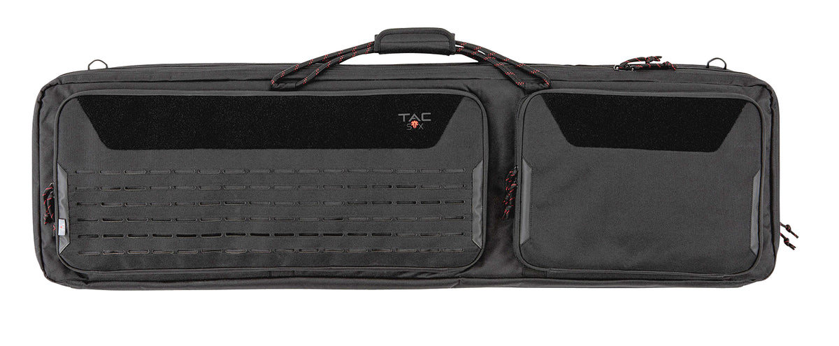 Tac Six 10832 Black 600D Polyester 46-Inch Unit Tactical Case for 2 Rifles