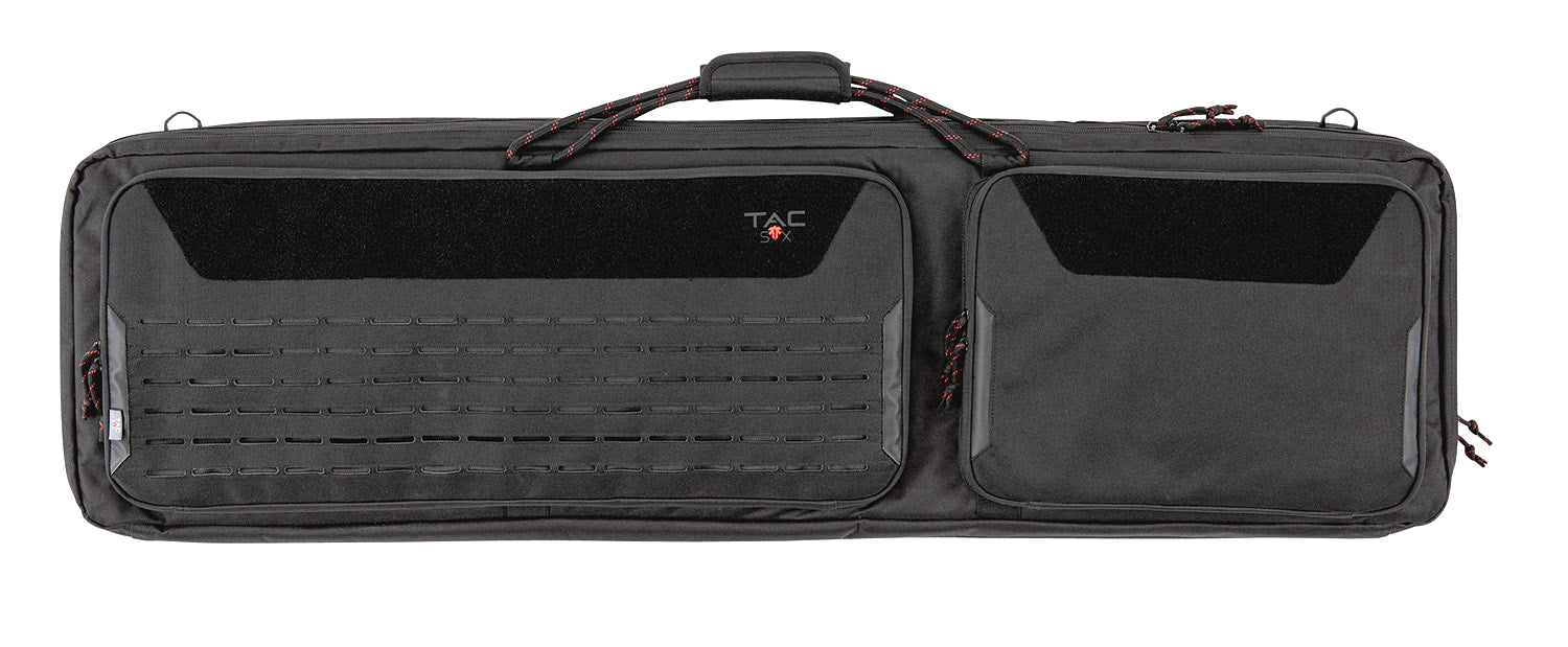 Tac Six 10832 Black 600D Polyester 46-Inch Unit Tactical Case for 2 Rifles