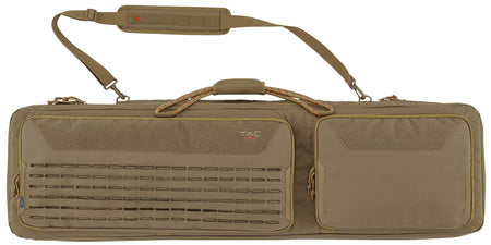 Tac Six 10833 Coyote 600D Polyester 46-Inch Unit Tactical Case for 2 Rifles