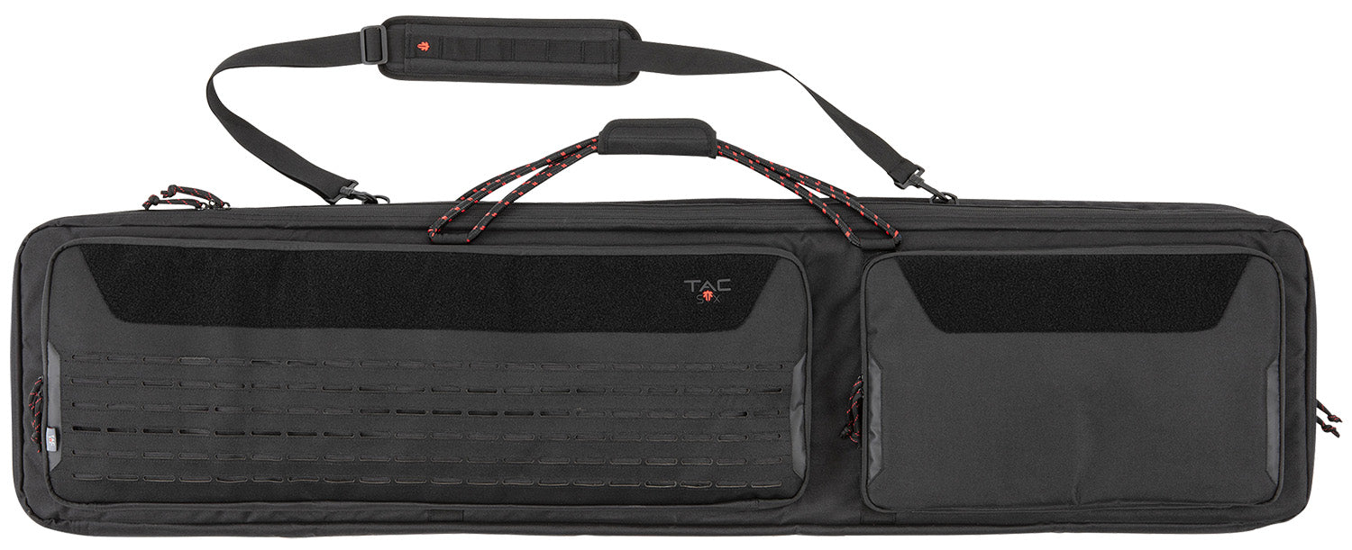 Tac Six 10834 Black 600D Polyester 55-Inch Unit Tactical Case for 2 Rifles