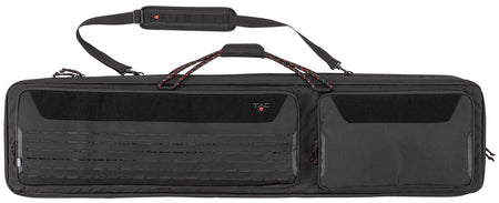 Tac Six 10834 Black 600D Polyester 55-Inch Unit Tactical Case for 2 Rifles