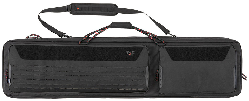 Tac Six 10834 Black 600D Polyester 55-Inch Unit Tactical Case for 2 Rifles