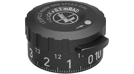 Leupold 182645 Competition Speed Dial Matte Black Mark 5HD Scope Elevation Dial