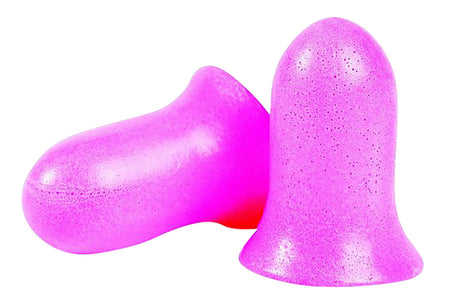 Howard Leight R01757 Super Leight Shooting Safety Foam Ear Plugs 30NRR Pink In-The-Ear 14 Pairs