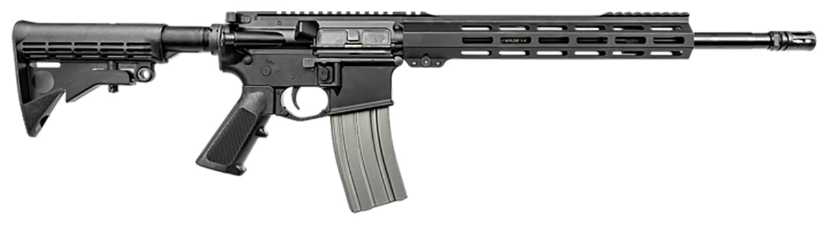 UnBranded AR 223WYFS0000 UAR-F 223 Wylde 30+1 16" Barrel, Black Nitride Metal Finish, Black Collapsible Stock, Textured Black Polymer Grip