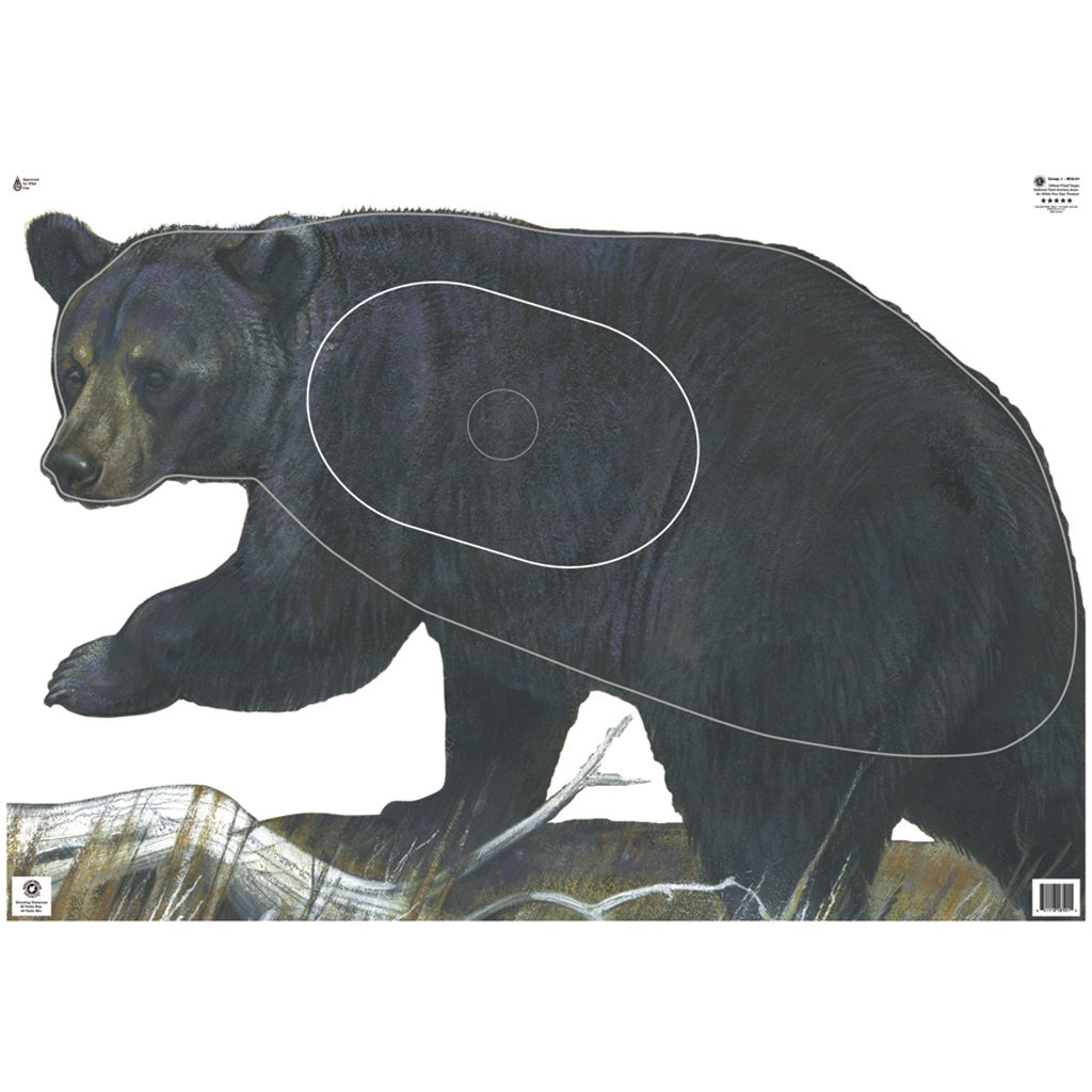 Maple Leaf NFAA Group 1 Animal Target Face Bear 20"x40"