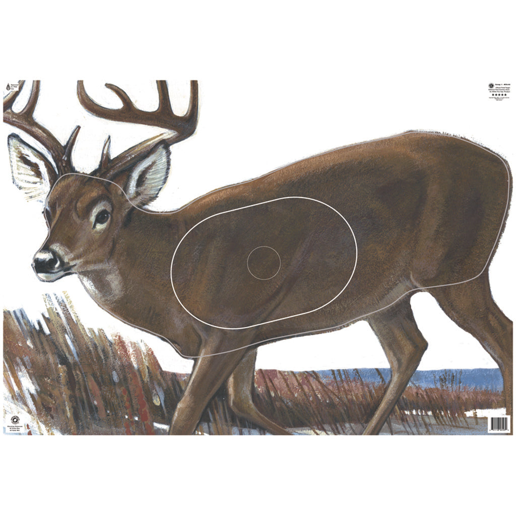Maple Leaf NFAA Group 1 Animal Target Face Deer 20"x40"