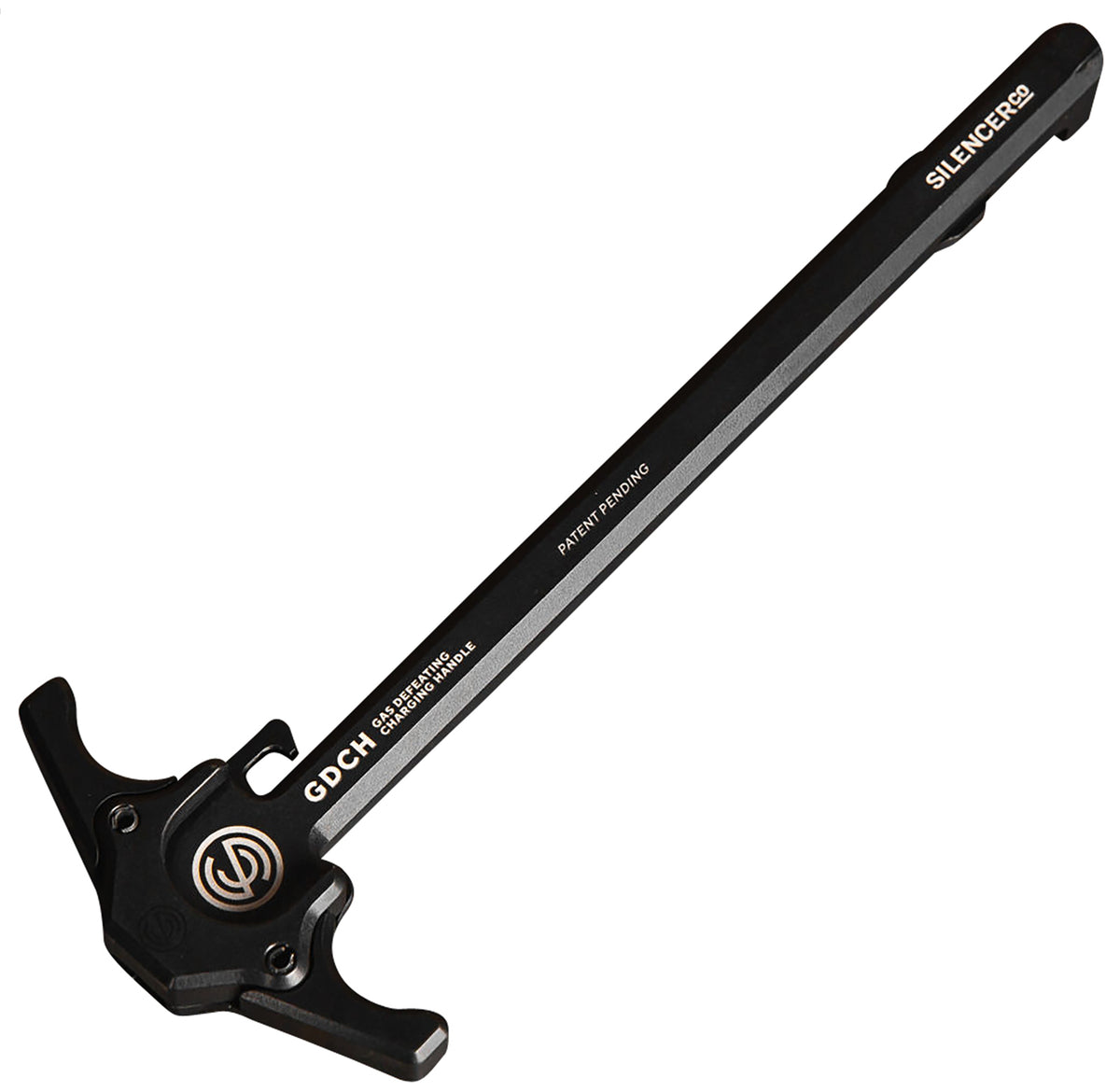 SilencerCo AC5062 Black Anodized Ambidextrous Gas Defeating Charging Handle for AR-15 Platform