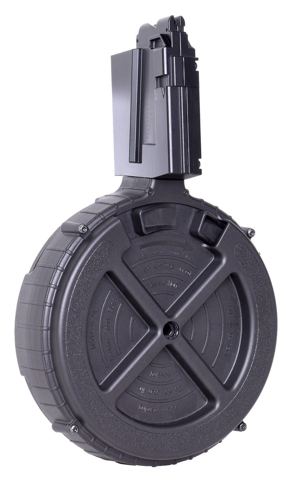 Mauser Rimfire 4150104 110rd .22 LR M-15 Drum Replacement Magazine Black Polymer