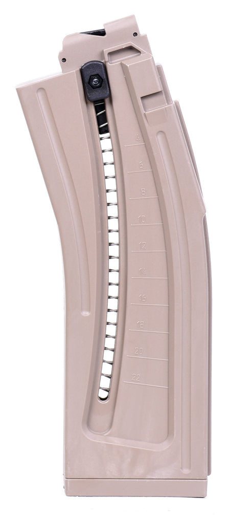 Mauser Rimfire 4150020 22rd .22 LR M-15 Replacement Magazine Tan Polymer