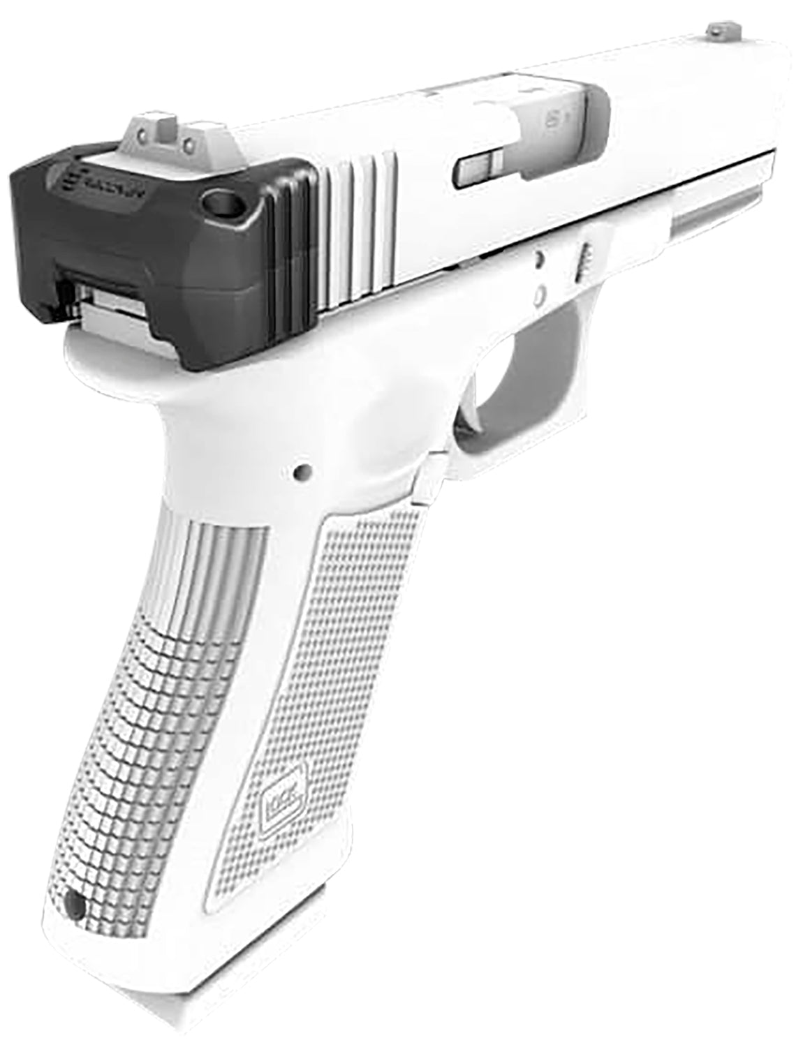 Recover Tactical GCH4201 Black Polymer Ambidextrous Upper Charging Handle for Glock 42