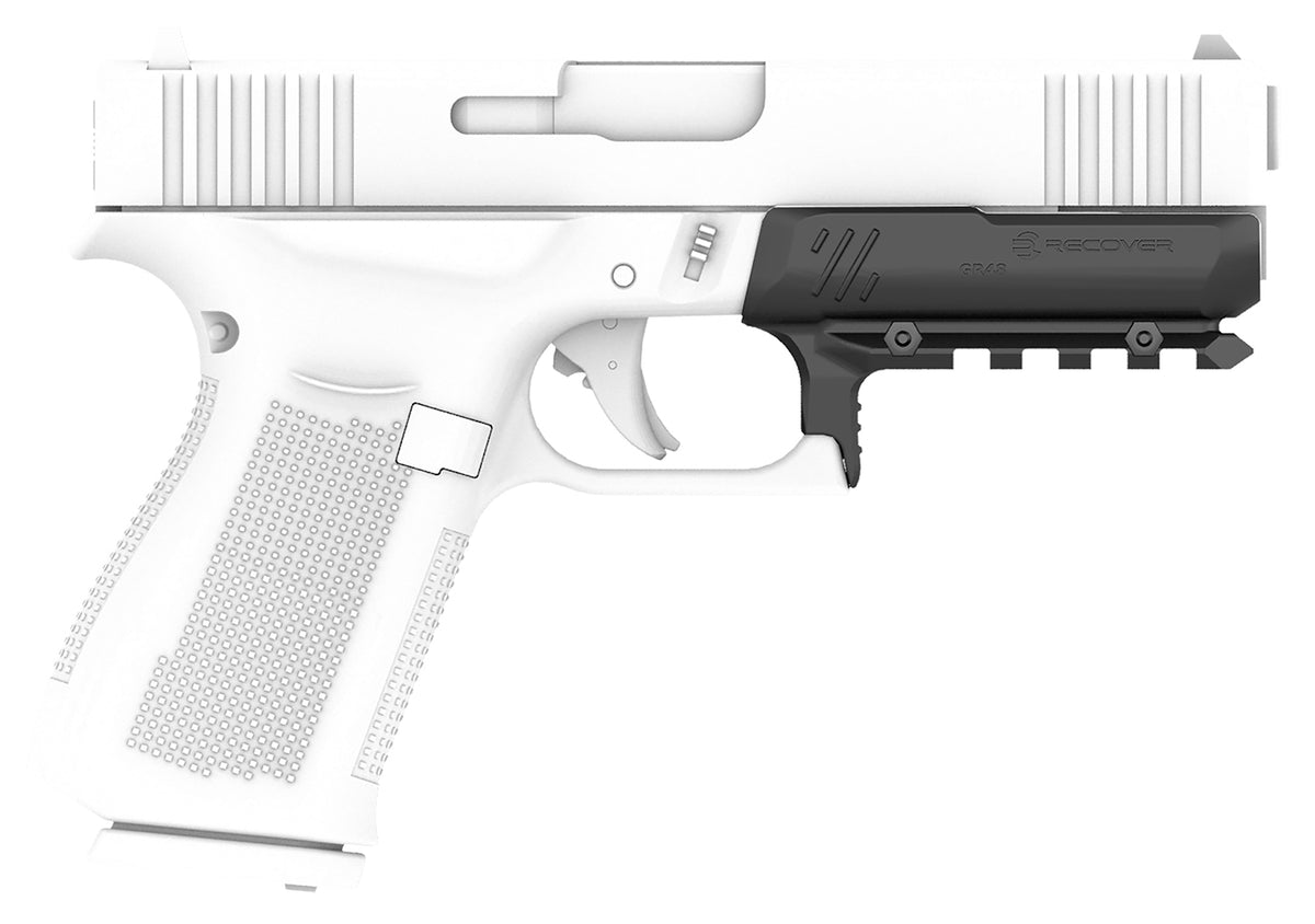 Recover Tactical GR4801 Glock 48 Black Full-Size Picatinny Rail