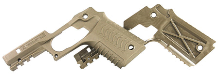 Recover Tactical Grip and Picatinny Rail System Tan Standard 1911 CC3H-02