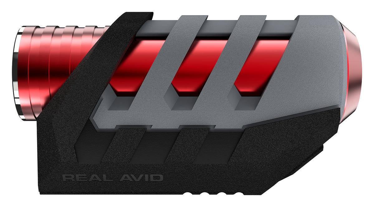 Real Avid AVVMBS Viz-Max Aluminum Multi-Caliber Bore Sight Green Laser Magnetic Base