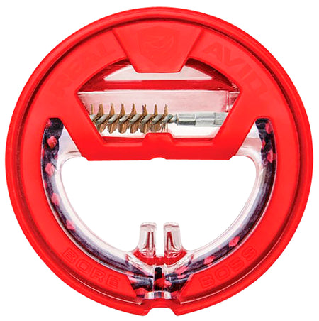 Real Avid 9mm Carbine Bore Boss Bore Cleaner with Phosphor Bronze Brush and Bore Mop