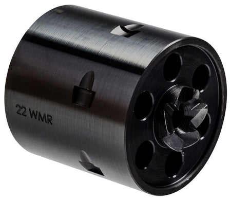 Heritage Mfg 331-0002-02 Black Oxide Steel 6-Round 22 WMR Cylinder Fits Rough Rider