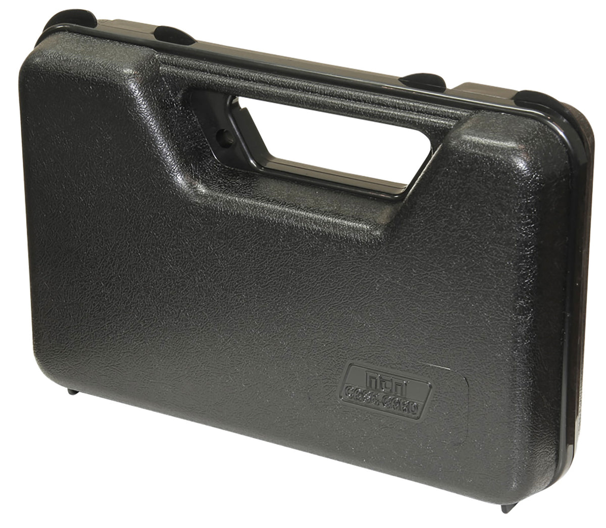 MTM 803R Single Handgun Case Black Polypropylene w/ Mechanical Hinge & Foam Padding 9" x 5.60" x 2"