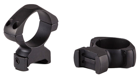 Konus 7402 Low-Profile Steel Scope Rings 1" Matte Black Weaver/Picatinny 0 MOA