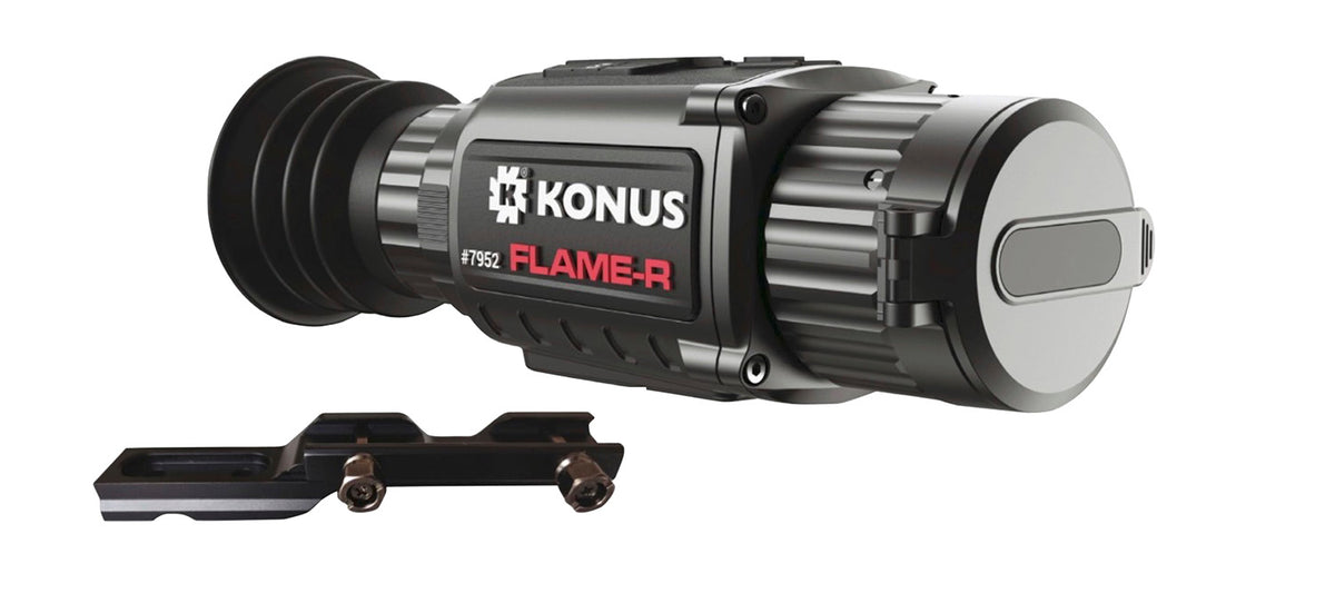 Konus Flame-R Thermal Rifle Scope 7952 2.5-20x 256x192 Black 5 Reticles Digital Zoom