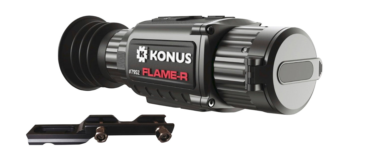 Konus Flame-R Thermal Rifle Scope 7952 2.5-20x 256x192 Black 5 Reticles Digital Zoom