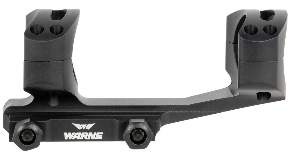 Warne XSKEL34TW Skeletonized Gen 2 34mm MSR Cantilever Scope Mount/Ring Combo Black Anodized