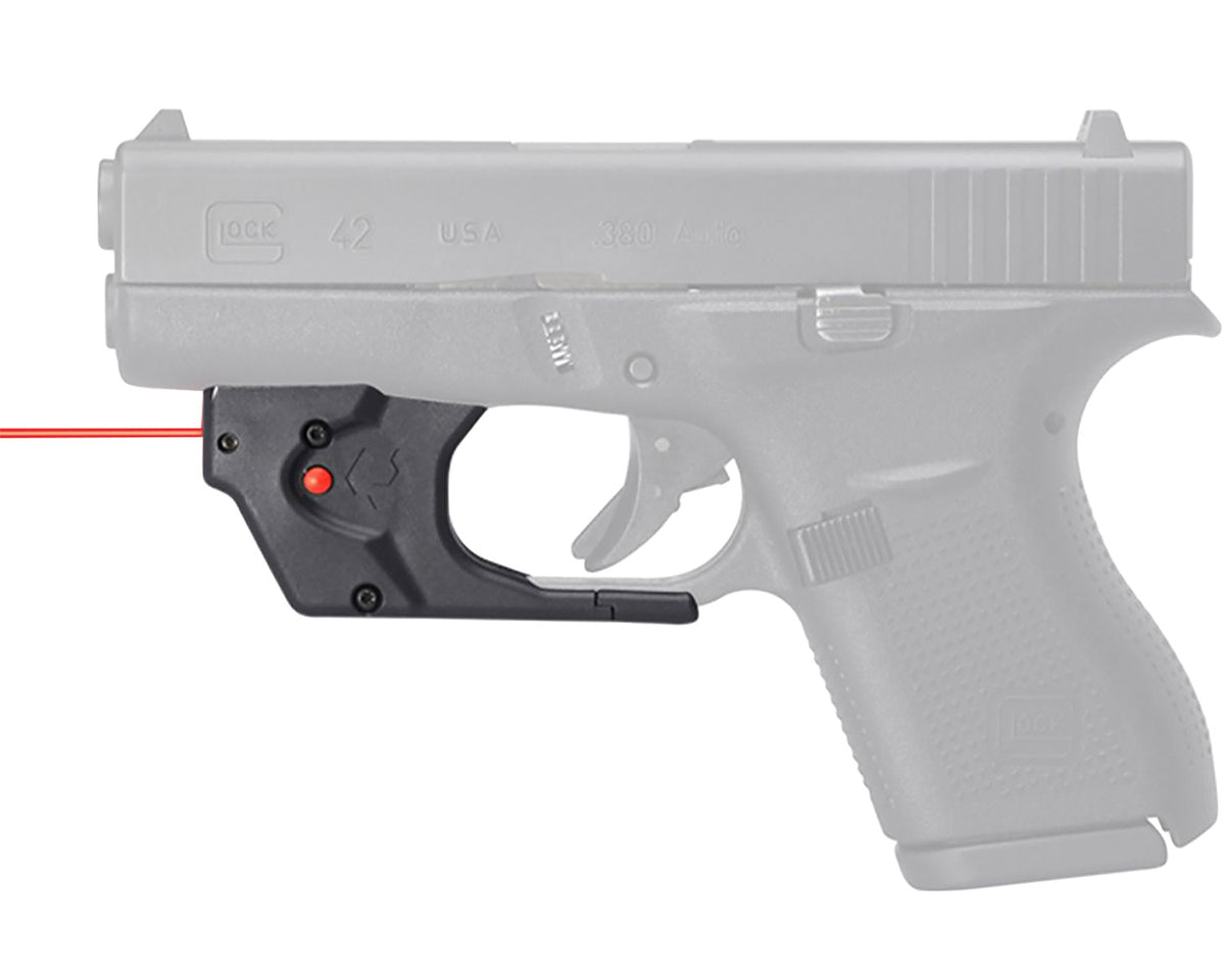 Viridian E-Series Red Laser 9120014 Glock 42 43 43X 48 Trigger Guard Mount 25 Yard Range Black