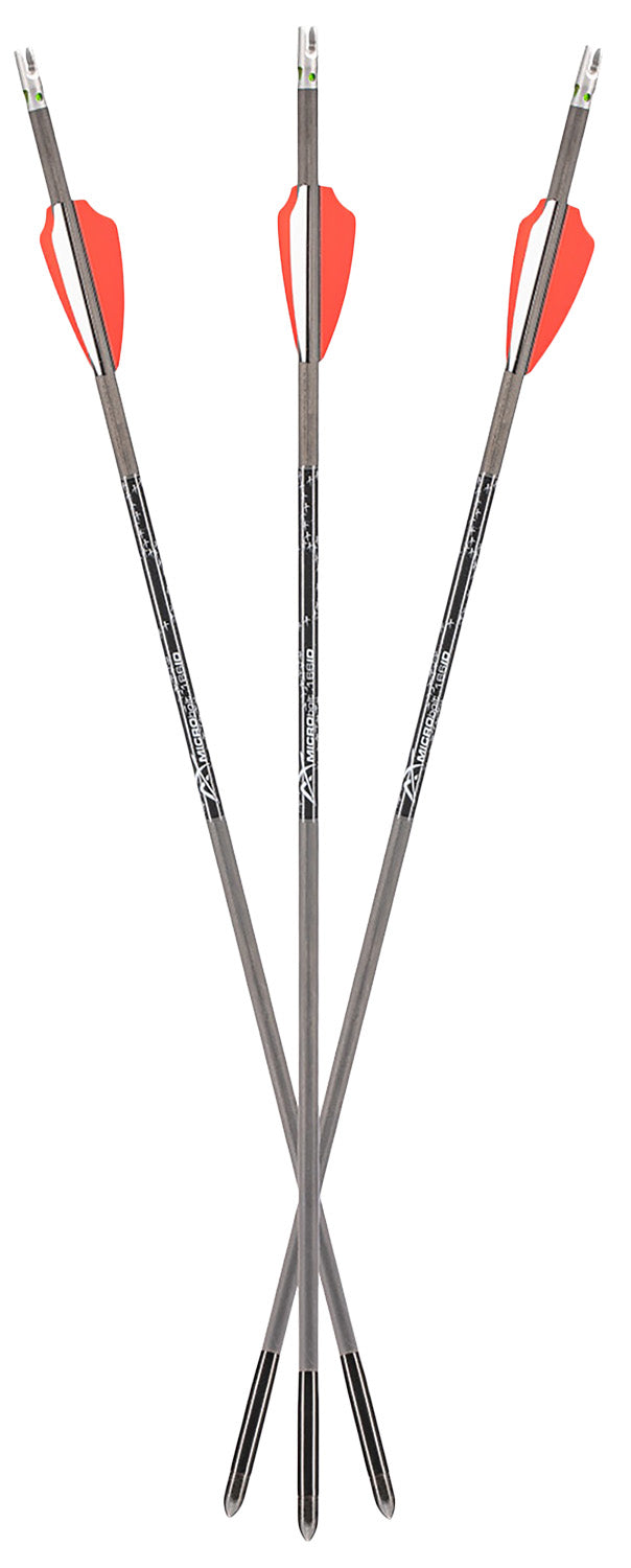 Axe Crossbows Axe 440 Combo Bolts with Lit Axe Nock System Gray/Orange/White 3 Bolts 3 Nocks