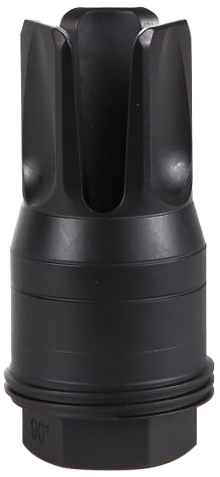 Sig Sauer Clutch-Lok QD Flash Hider Stainless Black 5.56mm 1/2-28 TPI Taper-Lok 90 Degree