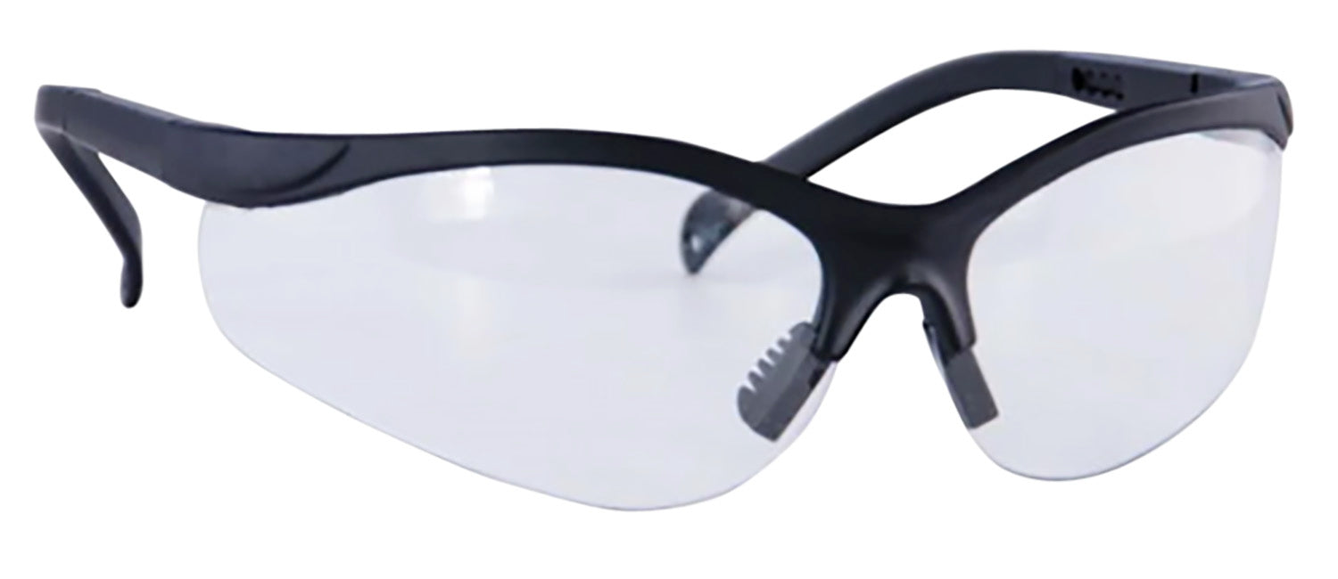 Caldwell 320040 Wrap-Around Shooting Glasses - Clear/Black
