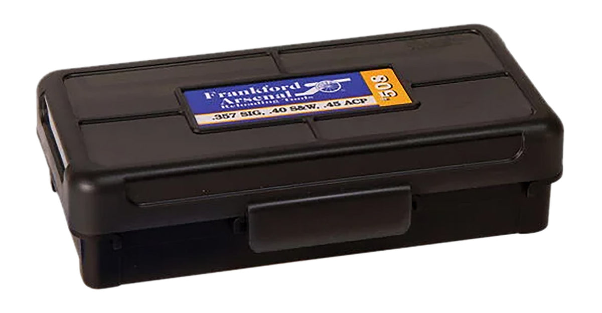 Frankford Arsenal 1083790 Flip-Top Ammo Box 270Win/280/25-06 Black Polymer 50rd
