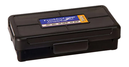 Frankford Arsenal 1083790 Flip-Top Ammo Box 270Win/280/25-06 Black Polymer 50rd