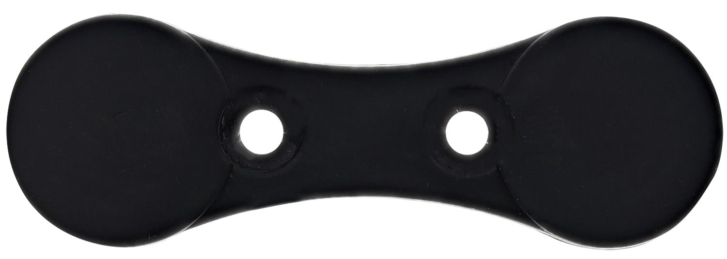 Lockdown 222501 Magnetic Handgun Concealment Mount Black Rubber Over-Mold Metal