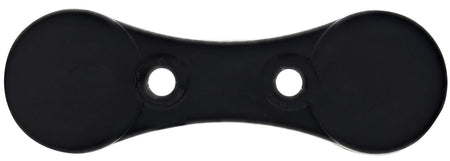 Lockdown 222501 Magnetic Handgun Concealment Mount Black Rubber Over-Mold Metal