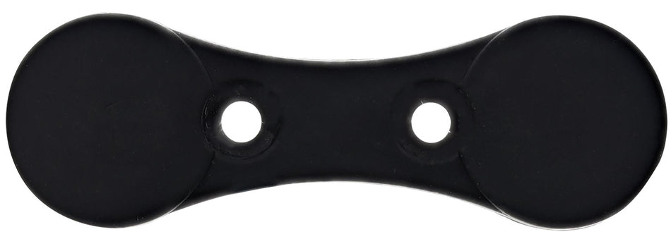 Lockdown 222501 Magnetic Handgun Concealment Mount Black Rubber Over-Mold Metal