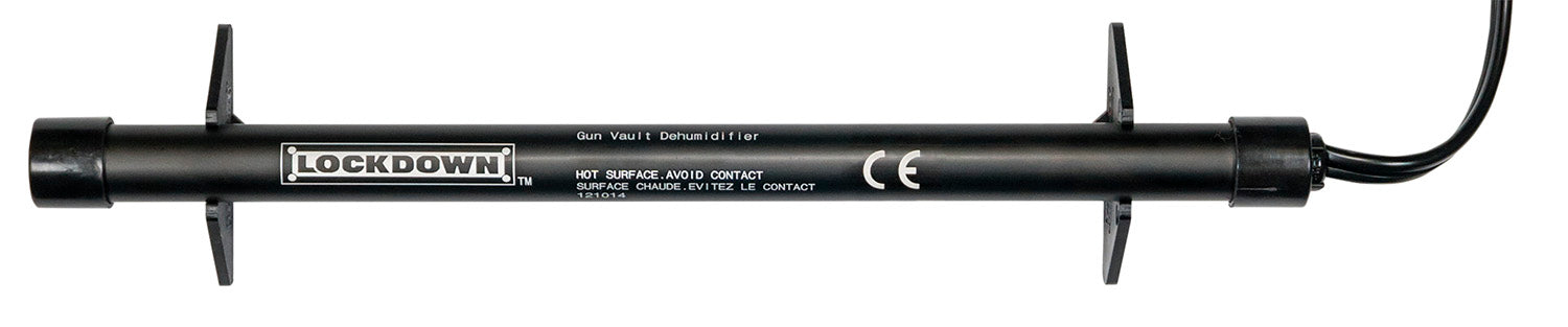 Lockdown 1071006 12 Inch Black 110V Dehumidifier Rod Eliminates Gun Safe Humidity
